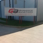 Guidance Aviation Aluminum Sign