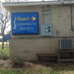 Rippel Chiropractic Lighted Sign - Greater Baton Rouge Signs