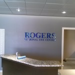 Rogers Regional Eye Center Nonlit - Letters Sign