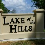 Lake of the Hills Monument Signs - Greater Baton Rouge Signs