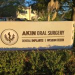 Akin Oral Surgery Nonlit Letters Sign - Greater Baton Rouge Signs