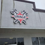 Savage Axe Throwing - Channel Letter Signs - Greater Baton Rouge Signs
